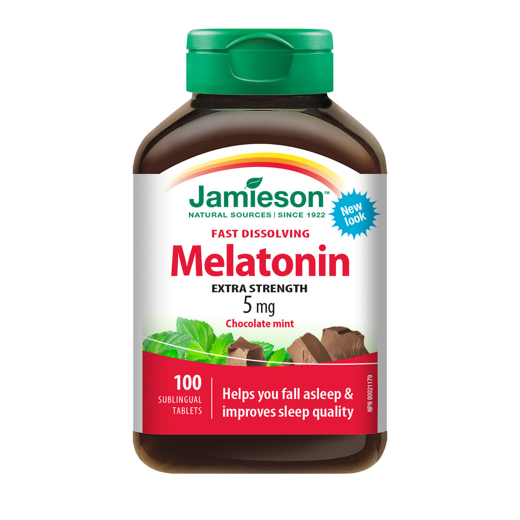 Jamieson Fast Dissolving Melatonin, 5mg 100 - DrugSmart Pharmacy