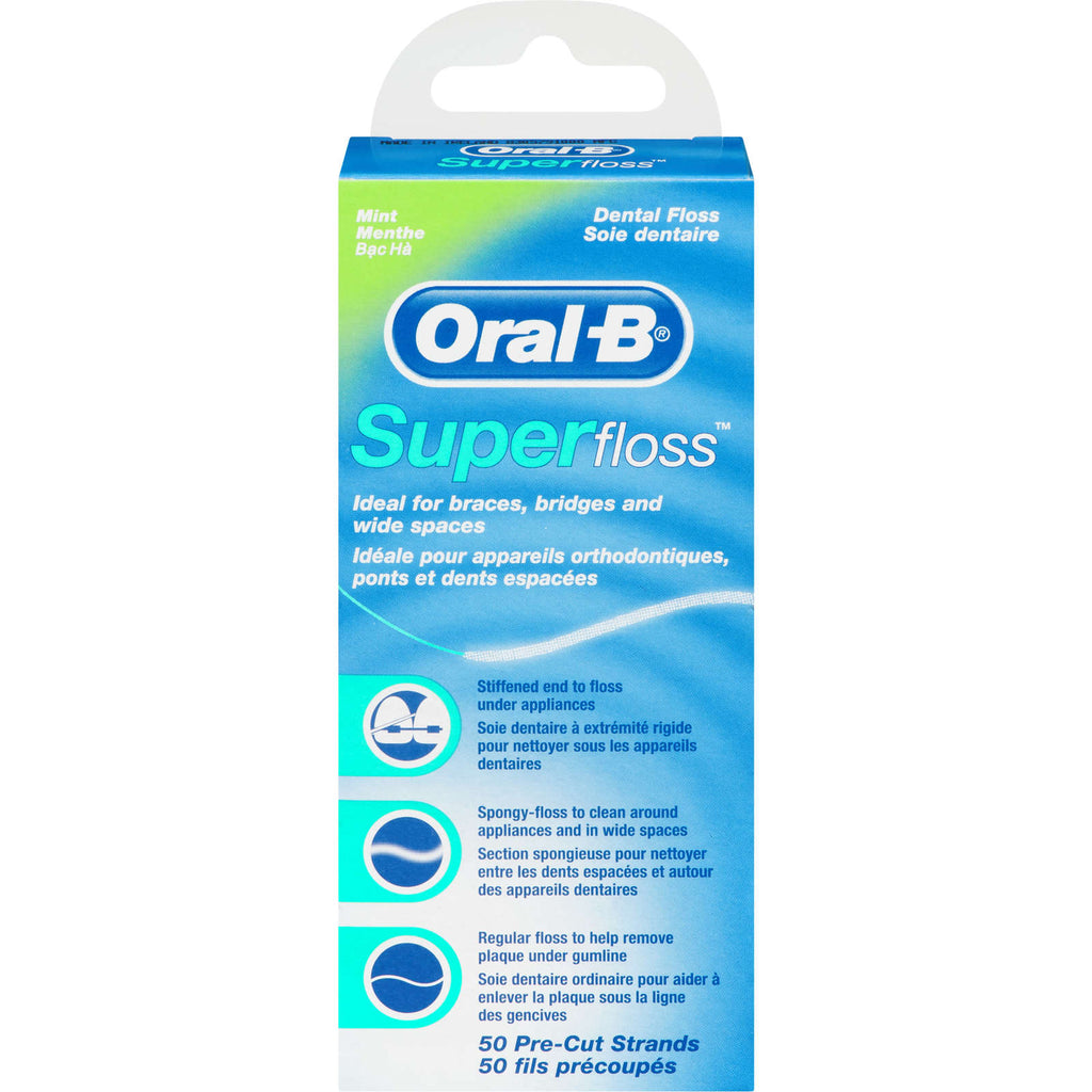 Oral-B Superfloss Mint 50 - DrugSmart Pharmacy