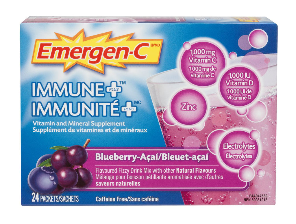 Emergen-C Immune+ Blueberry - DrugSmart Pharmacy