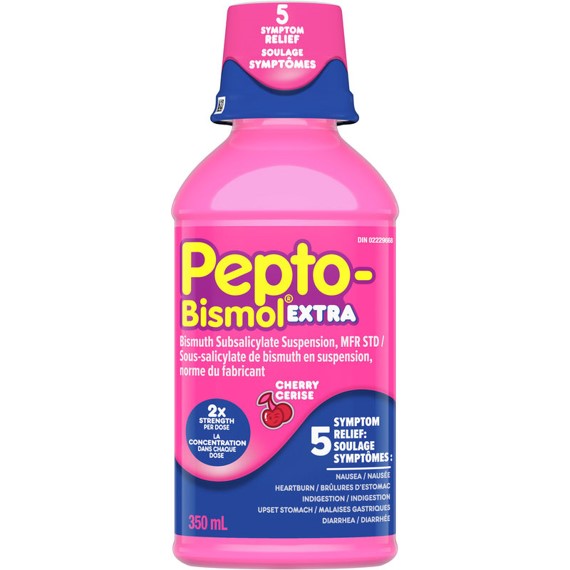 Pepto Bismol Liq Extra Strength Cherry 350ml - DrugSmart Pharmacy