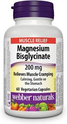 Webber Magnesium Bisglycinate 200mg 60 - DrugSmart Pharmacy
