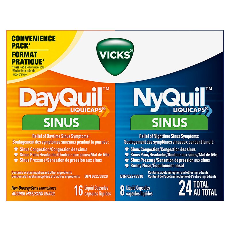 Vicks Nyquil/Dayquil Sinus - DrugSmart Pharmacy