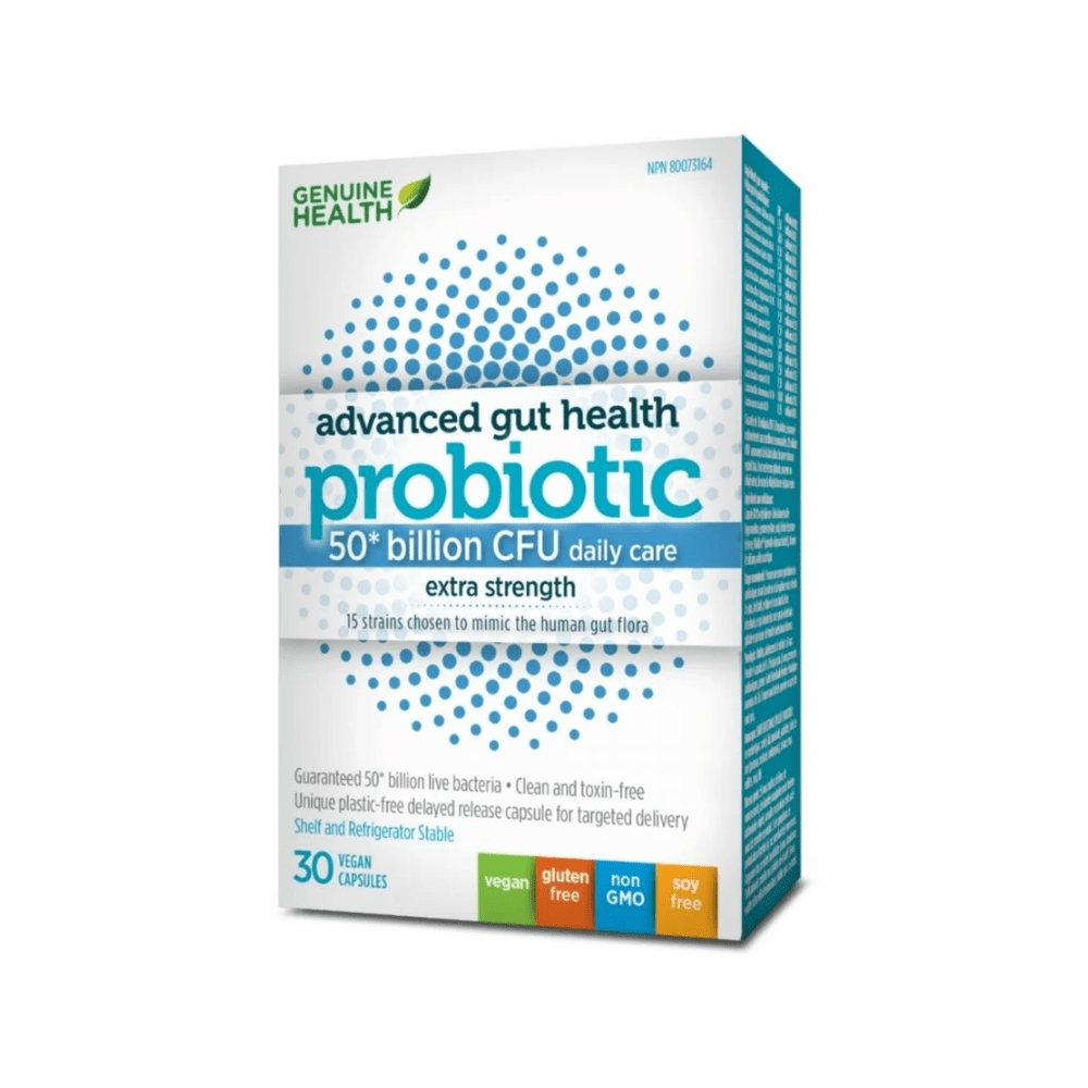 Genuine Health Advanced Gut Health Probiotic 50 Billion CFU - DrugSmart Pharmacy