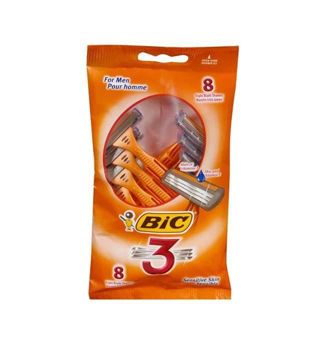BIC® 3 Triple Blade Disposable Razors, 8 pack - DrugSmart Pharmacy
